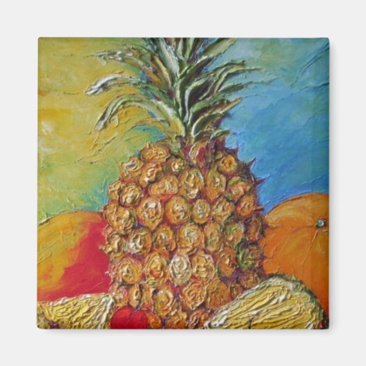 Ananas Magnet (Voorkant)