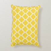 Ananas Marokkaans #5 Houtskool 3 Initieel Monogram Decoratief Kussen (Achterkant (Verticaal))