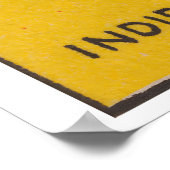 Ananas - Matchbox Print - India Wandkunst (Hoek)