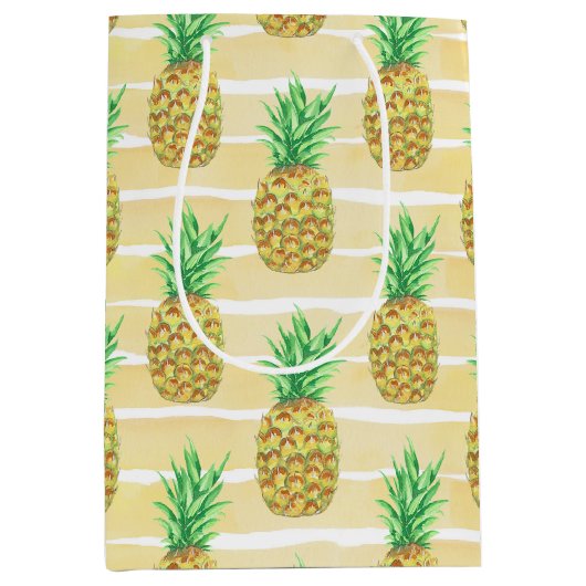 ananas medium cadeauzakje (Voorkant)
