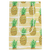 ananas medium cadeauzakje (Achterkant)