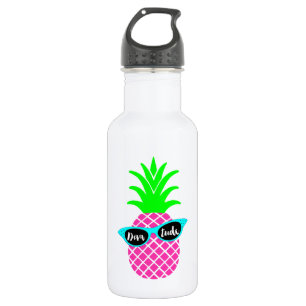 ananas met "DIVAtude" Waterfles