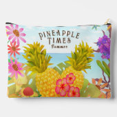 Ananas met Floral Etui (Achterkant)