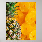 Ananas met snijdenstokjes, fodie, ZSSG Poster (Voorkant)