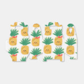Ananas met strik Cute Verjaardag Bedankdoosjes (Uitgevouwen)