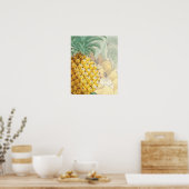 Ananas met uitbreiding poster (Keuken)