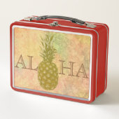 Ananas Metal Lunch Box (Voorkant)