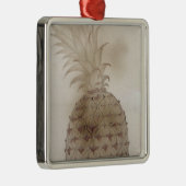 ananas, metalen ornament (Rechts)