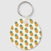 ananas | Moderne Cute Infertility Awareness IVF Sleutelhanger (Achterkant)