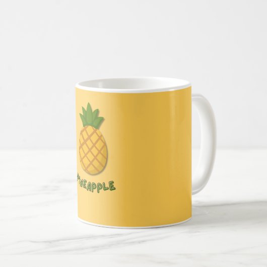Ananas mok (Voorkant rechts)