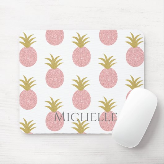 Ananas Monogram Muismat (Met muis)
