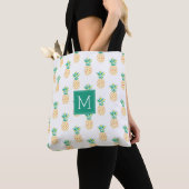 Ananas monogram tote bag (Dichtbij)