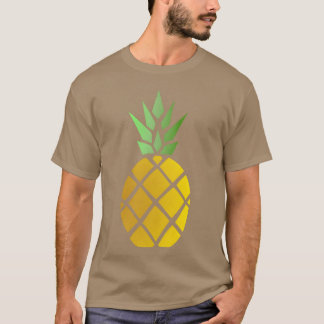 Ananas muziek vriend t-shirt