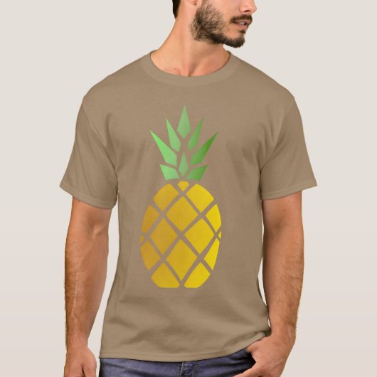 Ananas muziek vriend t-shirt (Voorkant)