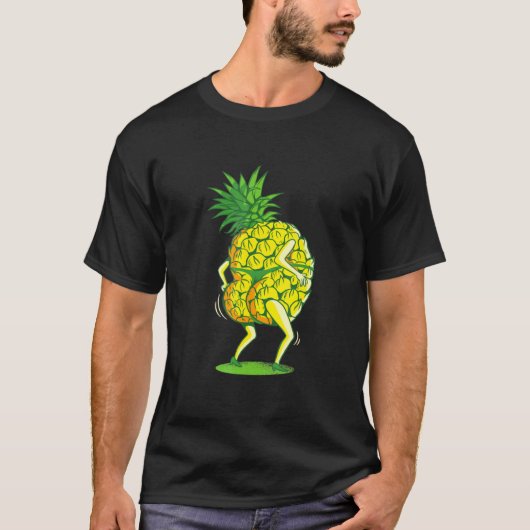 ananas Naughty Vacation Summer T-shirt (Voorkant)
