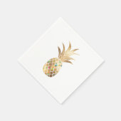 Ananas, Nepgoud+Collage Servet (Hoek)
