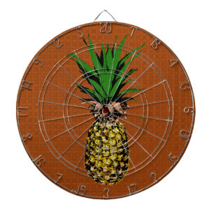 Ananas Newsprint Dartbord
