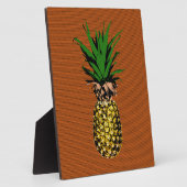 Ananas Newsprint Fotoplaat (Zijkant)