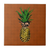 Ananas Newsprint Tegeltje (Voorkant)