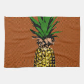 Ananas Newsprint Theedoek (Horizontaal)