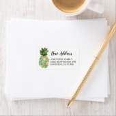 Ananas Nieuw adres Moving Return Address Label (Insitu)