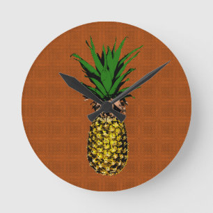 Ananas Nieuwsdruk Ronde Klok