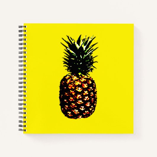 ananas notitieboek (Voorkant)