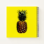 ananas notitieboek (Achterkant)