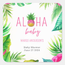 Ananas Oerwoud Pacifiers Roze Meisje Baby shower