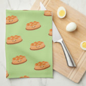 Ananas onderaan Cake Theedoek (Quarter Fold)