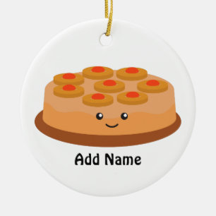 Ananas onderaan keramisch ornament