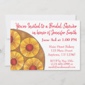 Ananas onderaan Vrijgezellenfeest Cake Kaart (Voorkant)