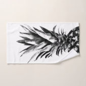 Ananas ondersteboven #1 bad handdoek (Handdoek)