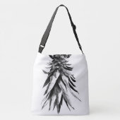 Ananas ondersteboven #1 crossbody tas (Achterkant)