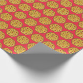 Ananas ondersteboven Cake Cherries Baking Dessert Cadeaupapier (Hoek)