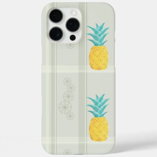 Ananas ontmoet Plaid Case-Mate iPhone Case (Achterkant)