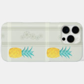 Ananas ontmoet Plaid Case-Mate iPhone Case (Achterkant (horizontaal))