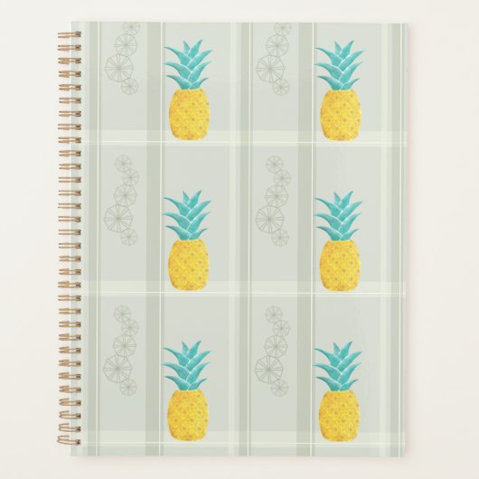 Ananas ontmoet Plaid Planner (Voorkant)