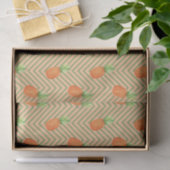 Ananas (Ontwerp 11 Geel/Oranje Serie) Tissuepapier (Geschenk)