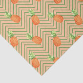 Ananas (Ontwerp 11 Geel/Oranje Serie) Tissuepapier (Detail)