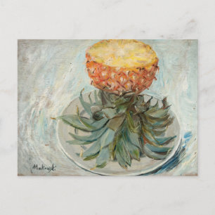 Ananas op een Bord   Tadeusz Makowski Briefkaart