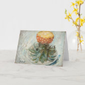 Ananas op een Bord | Tadeusz Makowski Kaart (Gele Bloem)