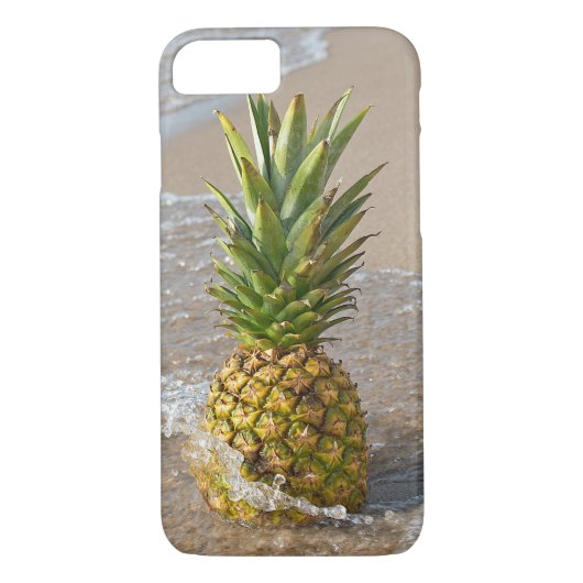 ananas op het strand Case-Mate iPhone case (Achterkant)