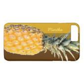 ananas op maat Case-Mate iPhone case (Achterkant (Horizontaal))