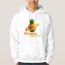 Ananas op mijn corebit. hoodie