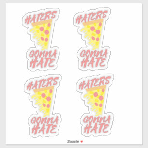 Ananas op Pizza Epische Snarky Slogan Stickers