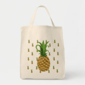 Ananas opnieuw te gebruiken Canvas tas (Voorkant)