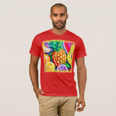 Ananas Oranje bananenvruchten. Bestel nu T-shirt (Voorkant volledig)