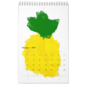 Ananas Paint 2016 Agenda Kalender (Feb 2027)