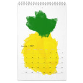 Ananas Paint 2016 Agenda Kalender (Jan 2027)